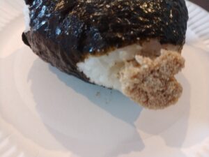 オリジン焼きたらこおにぎり（マックスバリュ）