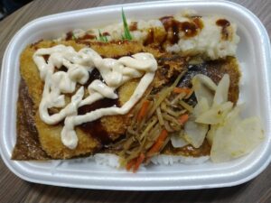 アジフライ海苔弁当（ほっともっと）