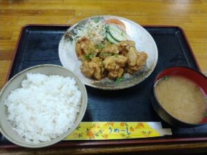 からあげ定食（レストラン竜）