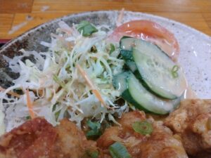 からあげ定食（レストラン竜）