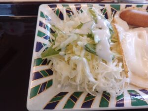 目玉焼き朝定食