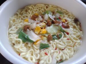 ニュータッチねぎみそラーメン
