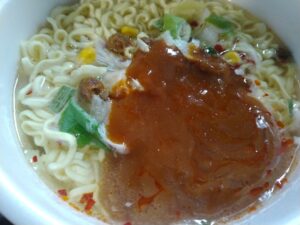 ニュータッチねぎみそラーメン