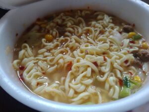 ニュータッチねぎみそラーメン