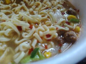 ニュータッチねぎみそラーメン