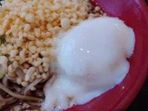 朝そば冷やしたぬきそば（名代富士そば）