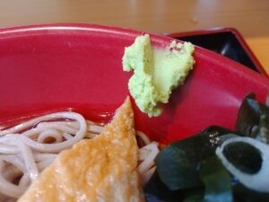 朝そば　冷やしきつねそば