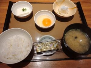 しらすおろし朝食