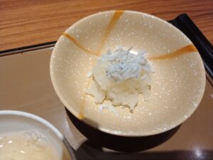 しらすおろし朝食