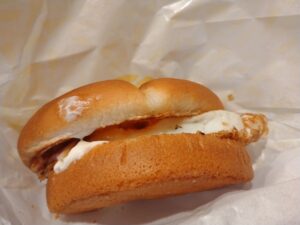 ベーコンエッグサンドセット（ゼッテリア）