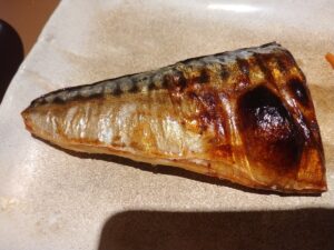 サバの塩焼き朝食（やよい軒）