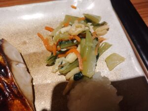 サバの塩焼き朝食（やよい軒）