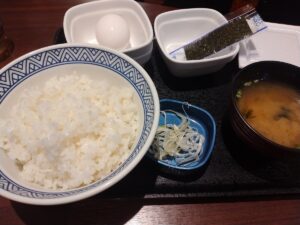 納豆定食（吉野家）