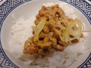 納豆牛小鉢定食