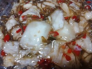 めかぶとこんぶ入り白菜漬