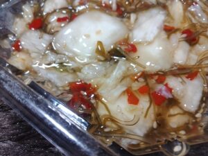 めかぶとこんぶ入り白菜漬