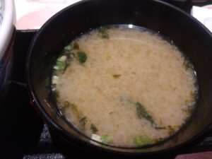 Wハムエッグ納豆定食