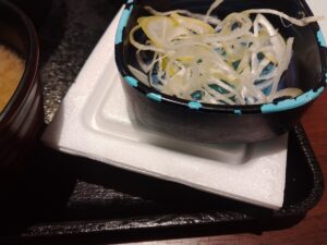 Wハムエッグ納豆定食