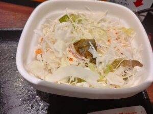 Wハムエッグ納豆定食