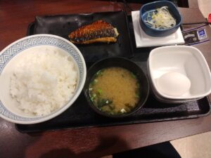 塩さば特朝定食