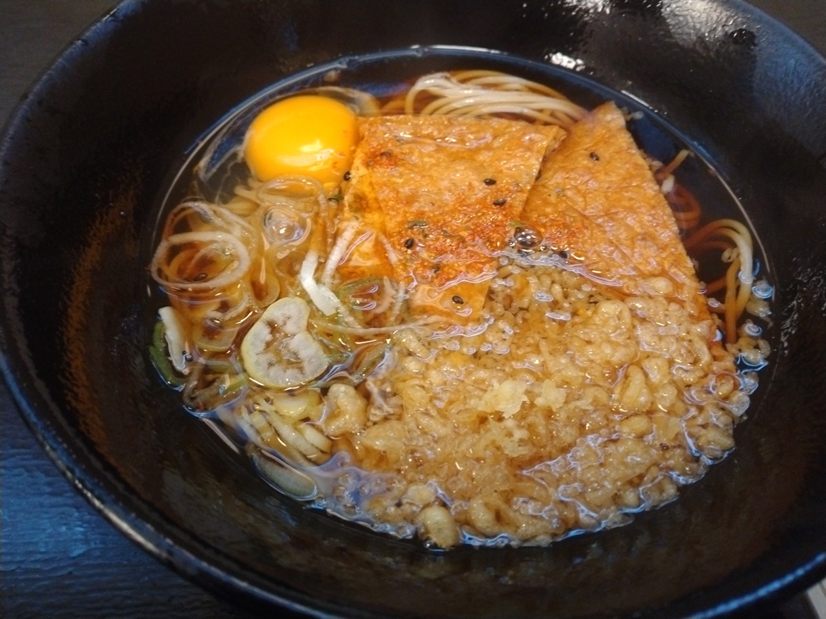 朝そば（ゆで太郎）