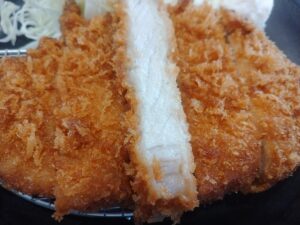 大麦豚特朝ロースかつ定食