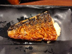 塩さば牛小鉢定食