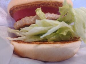 朝の野菜バーガー～オーロラソース～（モスバーガー）