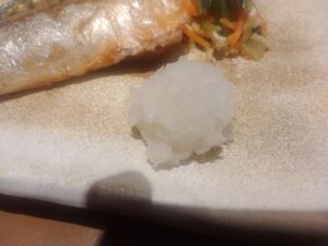 サバ塩焼朝食（やよい軒）