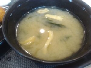 特朝ささみかつ＆コロッケ定食（松のや）