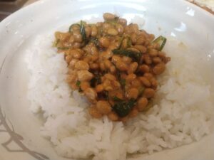 特朝ささみかつ＆コロッケ定食（松のや）