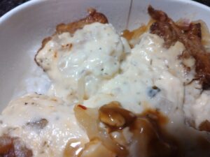 タルタルソースで食べる唐揚げ丼（セブンイレブン）