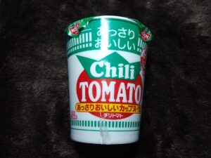 あっさりおいしいカップヌードルチリトマト（日清）