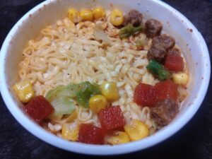 あっさりおいしいカップヌードルチリトマト（日清）