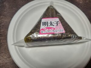 明太子おにぎり（業務スーパー）