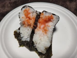 明太子おにぎり（業務スーパー）