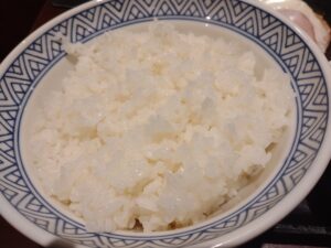 Wハムエッグ牛小鉢定食（吉野家）