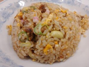 期間限定秘伝豆玄米チャーハン（ぎょうざの満州）