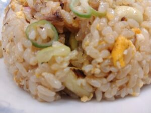 期間限定秘伝豆玄米チャーハン（ぎょうざの満州）