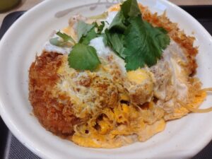 大麦豚ロースかつ丼(松のや)