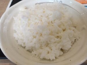 炙り焼鮭朝定食（松屋）