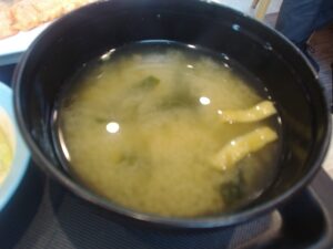 炙り焼鮭朝定食（松屋）