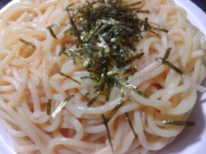 spa王喫茶店のたらこバター大盛り（日清）