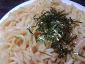 spa王喫茶店のたらこバター大盛り（日清）