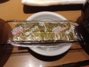 エッグ＆ウインナー朝食（やよい軒）