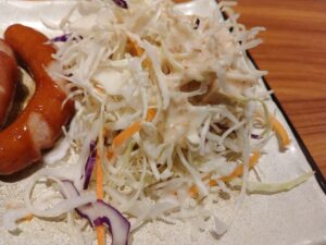 エッグ＆ウインナー朝食（やよい軒）