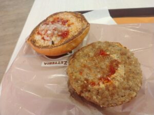 モーニングハンバーガーコンビ(ゼッテリア)