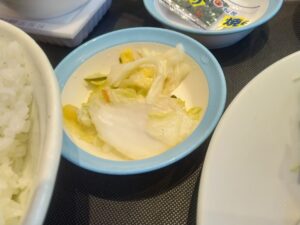 ソーセージエッグＷ定食
