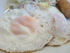 ソーセージエッグＷ定食