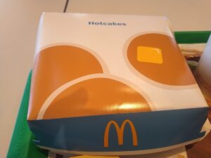 ホットケーキセット